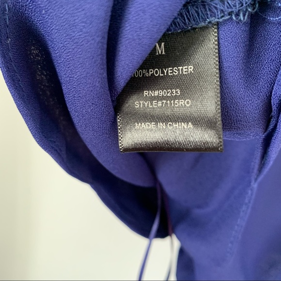 LA Hearts Crop Top Scalloped Hem Adjustable Straps Women’s Medium - Picture 3 of 8